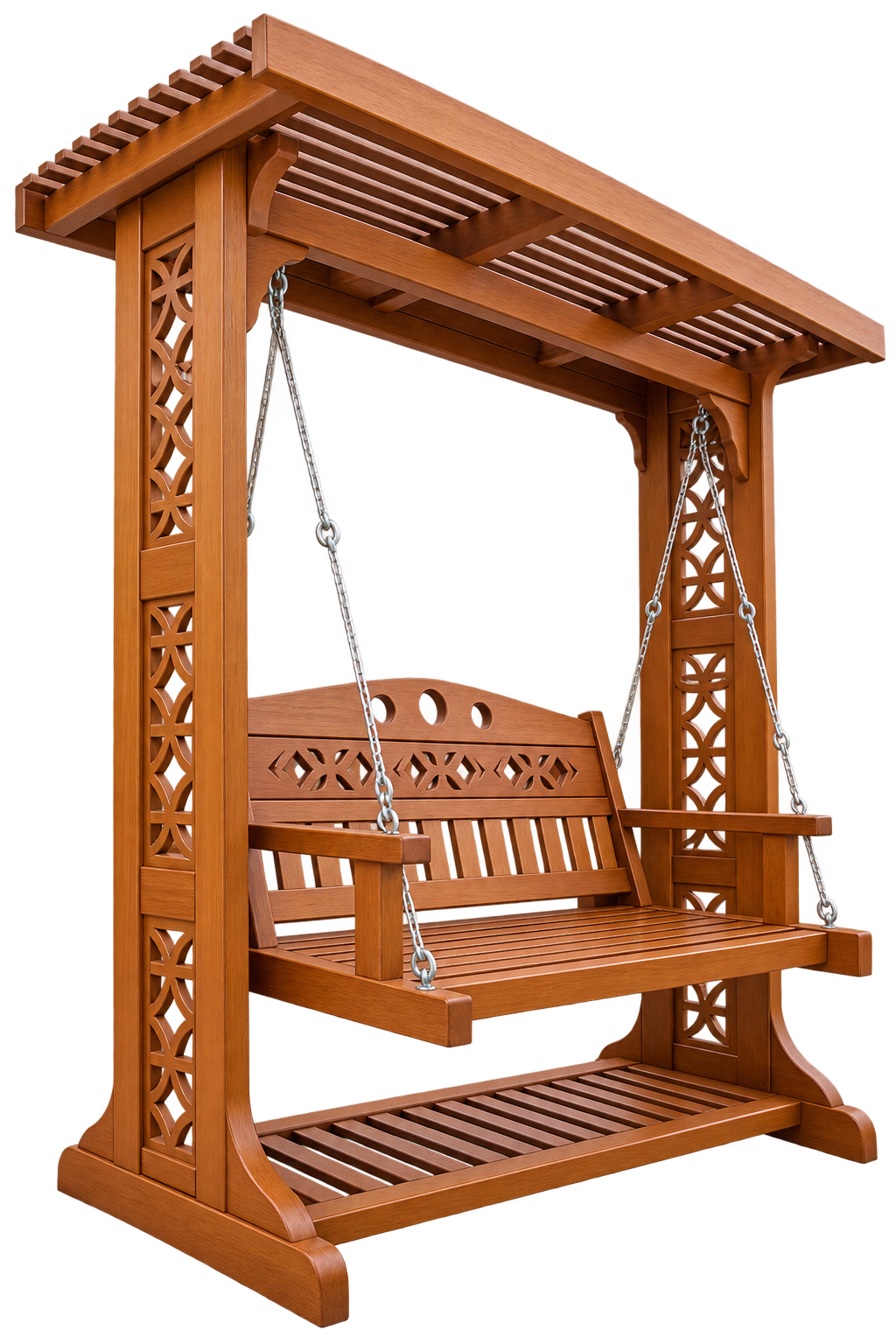 Wooden Traditional Swing thumbnail 2