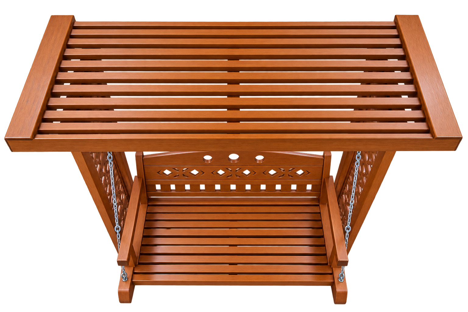 Wooden Traditional Swing thumbnail 4